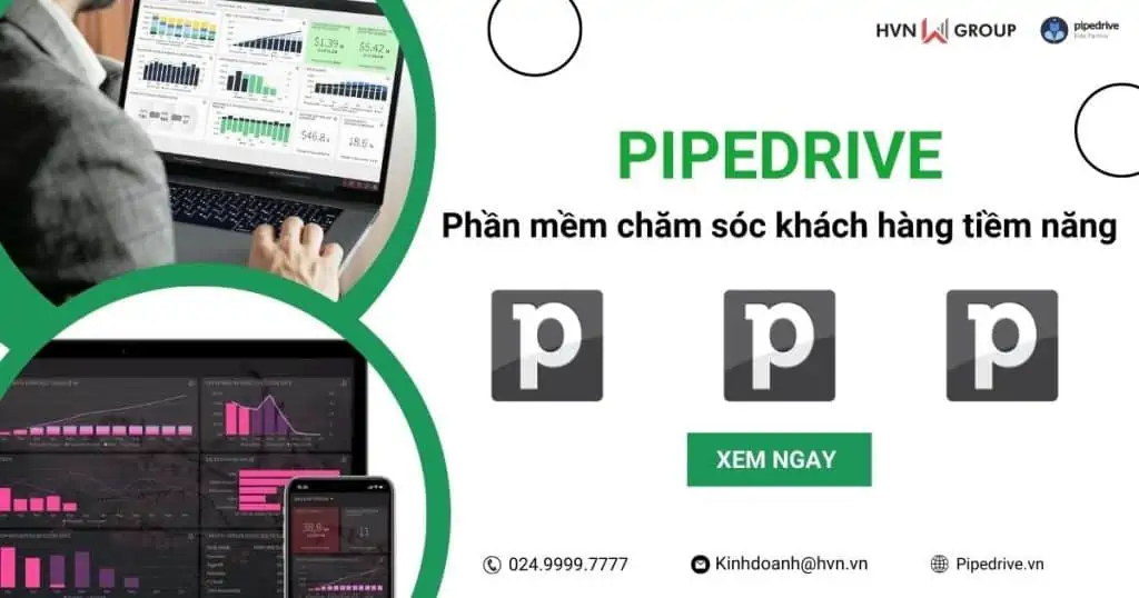 Pipedrive phần mềm chăm sóc khách hàng tiềm năng nhanh chóng - chính xác 3 pipedrive phần mềm chăm sóc khách hàng