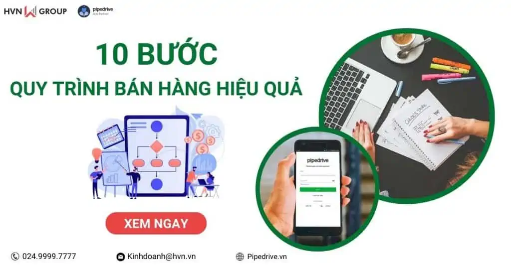 Quy trình bán hàng 10 bước hiệu quả dành cho doanh nghiệp 7 quy trình bán hàng hiệu quả
