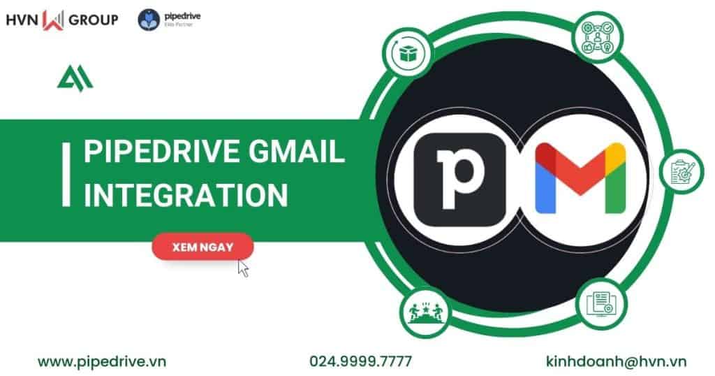 pipedrive email integration tích hợp tối ưu